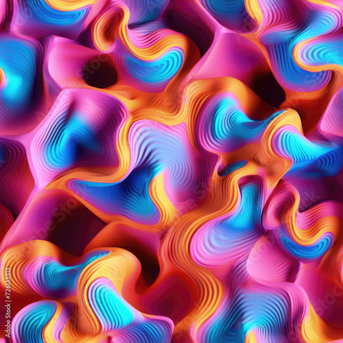 twisting soft abstract colorful background
