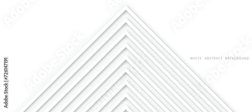 三角形に白い影のついた図形の抽象的な背景。図形のレイアウトパターン。
