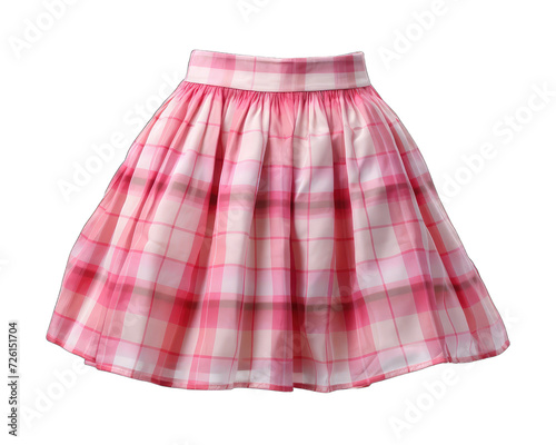 Girl skirt isolated on white png transparent background