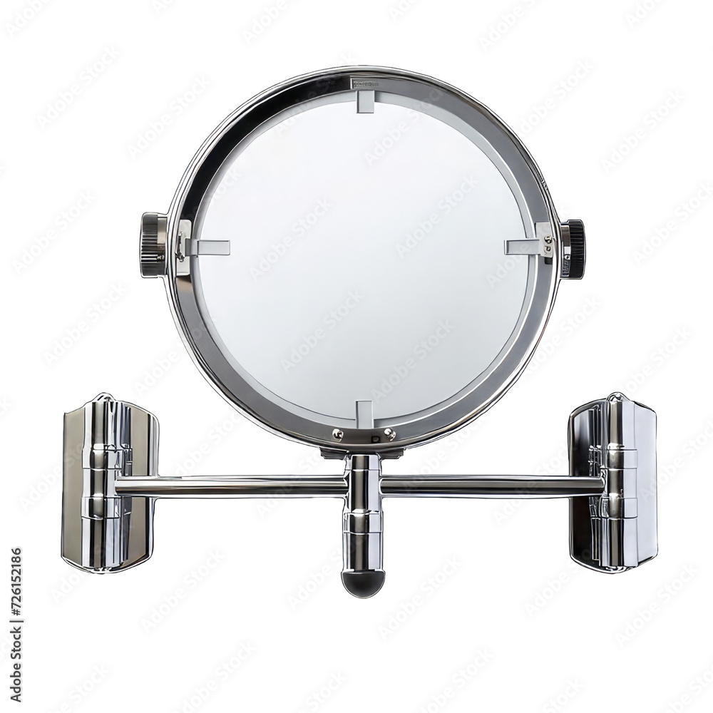 A Photo of Telescoping Mirror isolated on white png transparent background. A Photo of Telescoping Mirror isolated on white png transparent background.