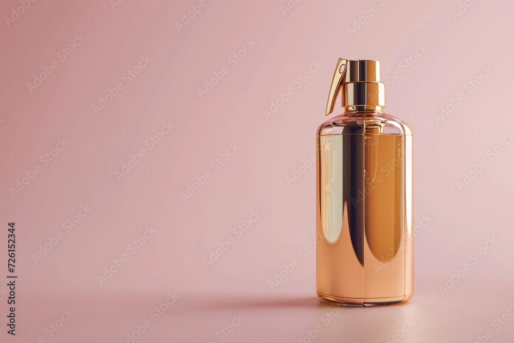 Compact gold atomizer for travel perfume. Compact gold atomizer for travel perfume.