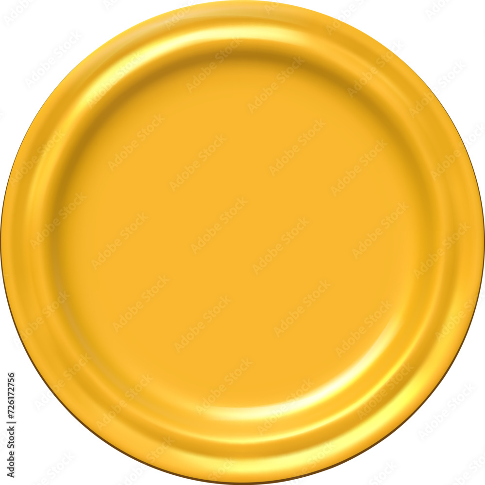 Gold Coin 3d render. Game Money on white background. Rotating empty coin for game reward and prize. Vector 3d illustration. Gold Coin 3d render. Game Money on white background. Rotating empty coin for game reward and prize. Vector 3d illustration.
