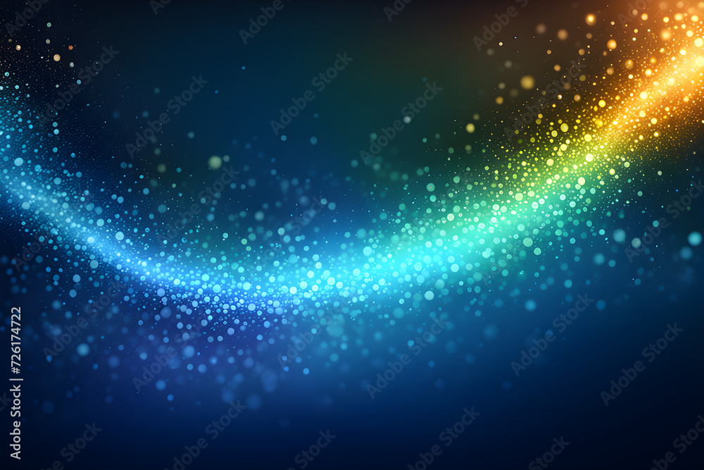 Sky blue glow particle Sky blue glow particle