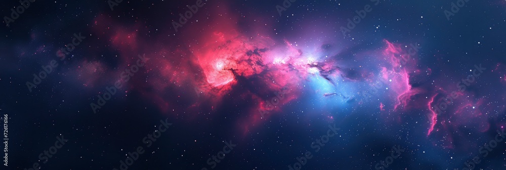 Cosmic Expanse, A Captivating Space Background, Unveiling the Vastness and Beauty of the Universe.