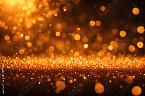 Saffron glow particle