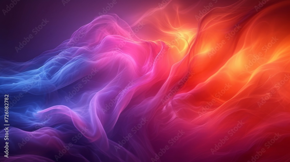 Abstract fractal background. Design element for brochure, advertisements, and other graphic designer works. Digital collage. - Generative AI