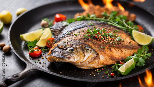 fish with vegetables