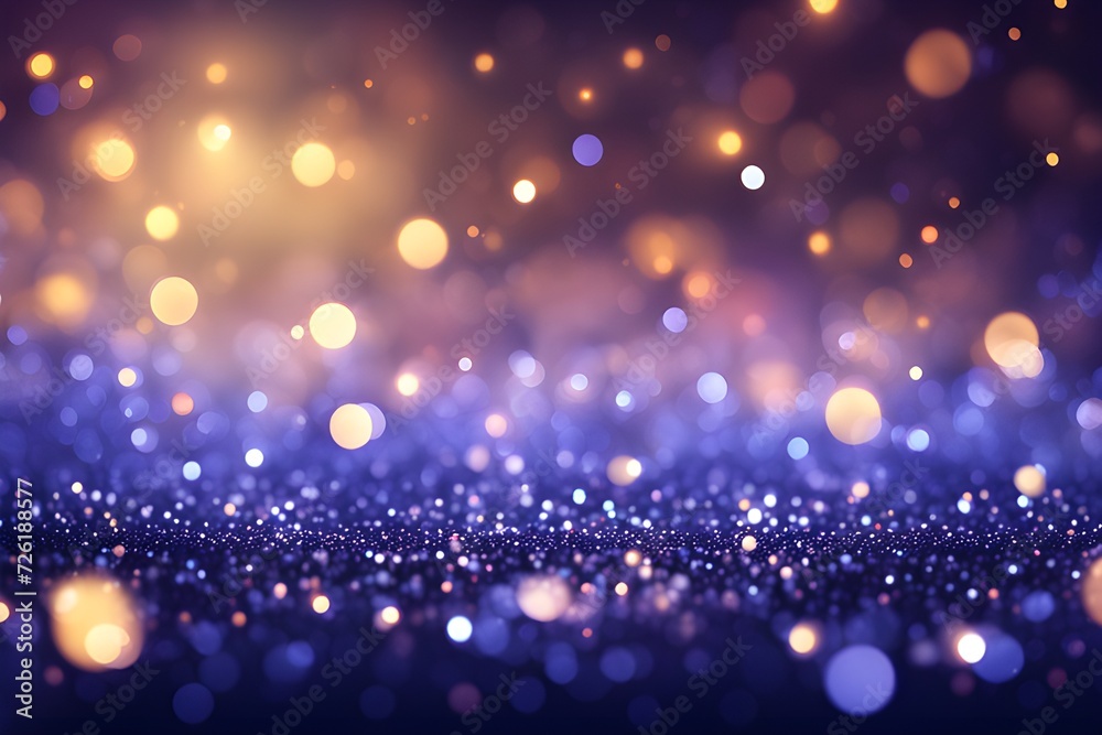 Periwinkle glow particle