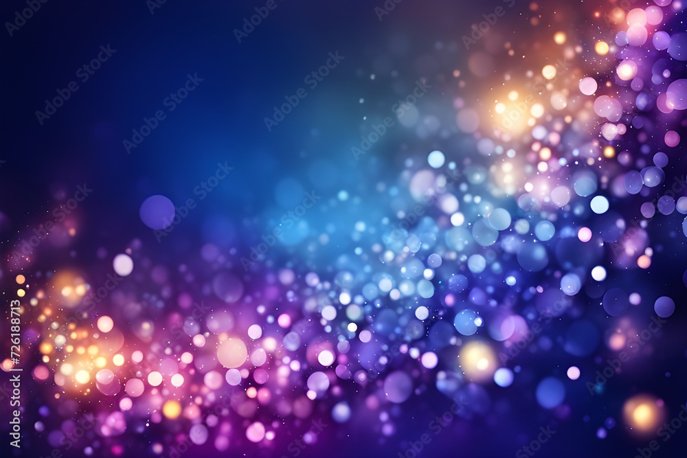 Periwinkle glow particle