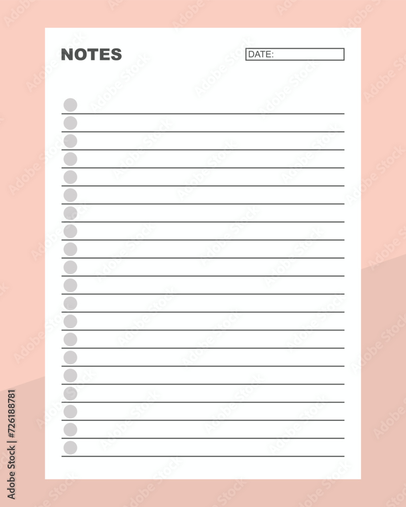 blank notebook page blank notebook page
