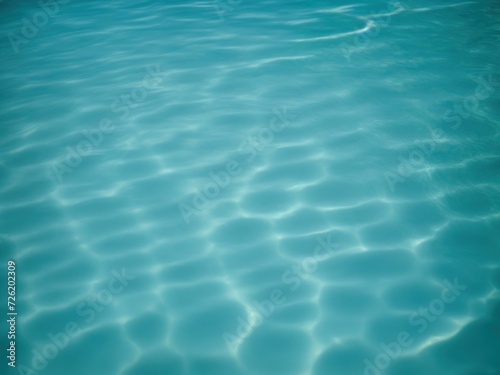 pool water texture clean fresh blue background. Generative AI