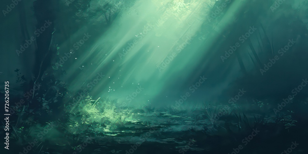 Fototapeta premium A simple nature background with beautiful light.