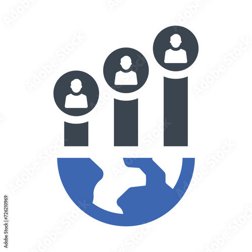 Population increase Icon
