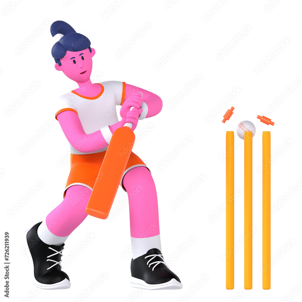 Girl Sport Cricket Game Competition Girl Sport Cricket Game Competition