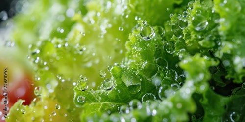 Salad macro objective moisture droplets clear detoxification.