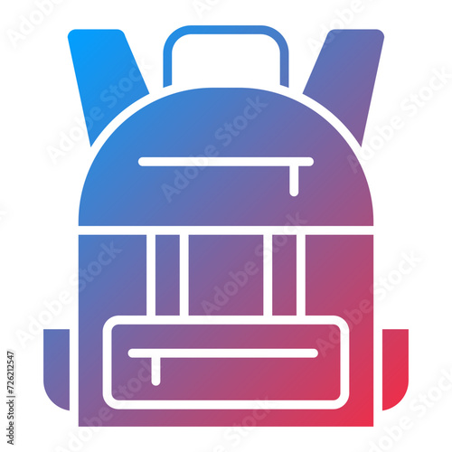 Backpack Icon Style