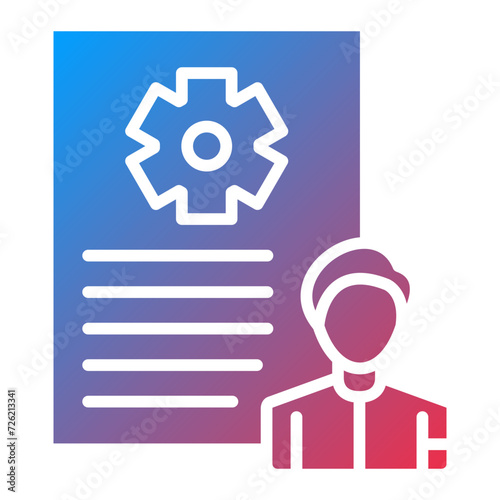 De Identification Icon Style