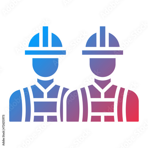 Firefighting Unit Icon Style