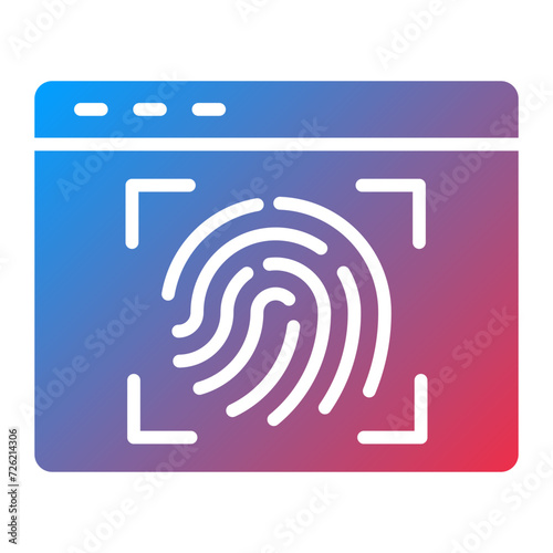 Fingerprint Icon Style