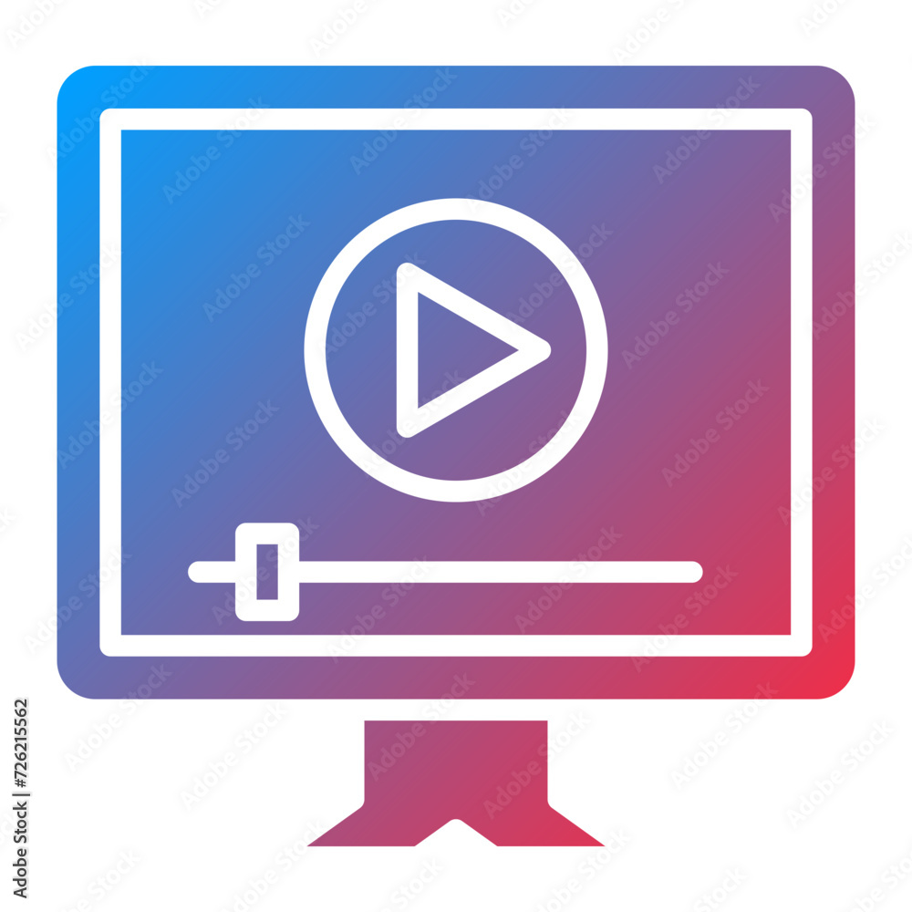 Webinars Icon Style Webinars Icon Style