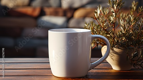 A high-resolution image of a ceramic cup mockup featuring a textured design  placed on a marble countertop  radiating elegance and sophistication