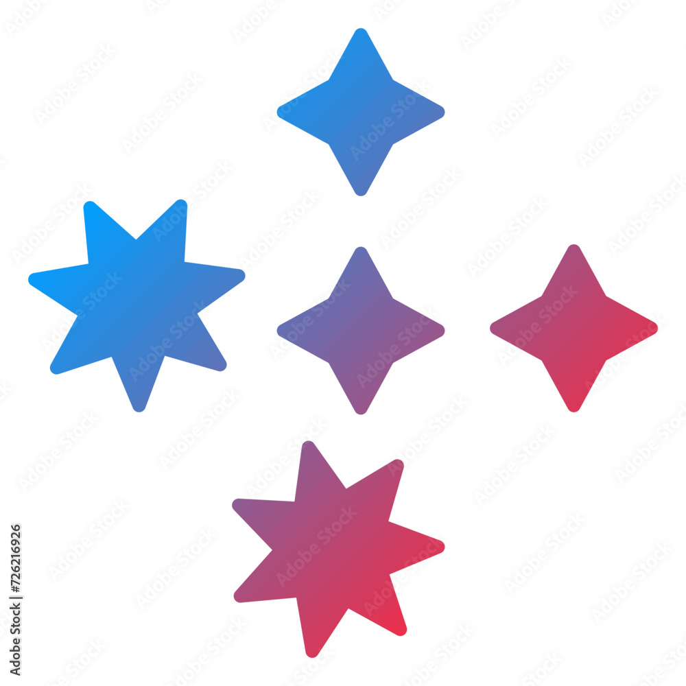 Obraz premium Sparkle Icon Style