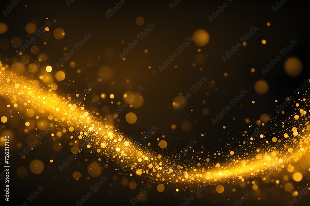 Mustard glow particle Mustard glow particle