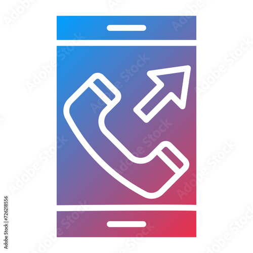 Outgoing Call Icon Style
