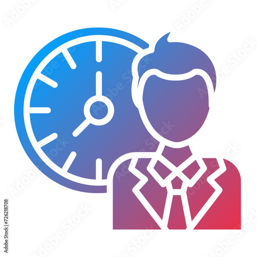 Working Hours Icon Style