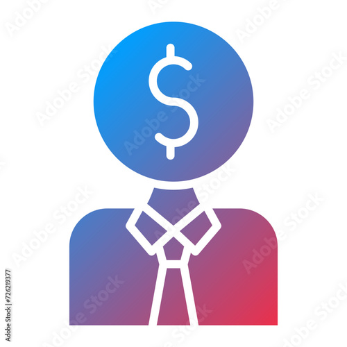 Junior Sales Rep Icon Style