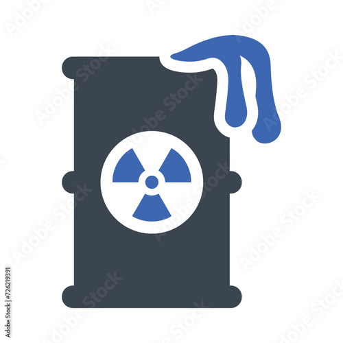 Nuclear pollution Icon