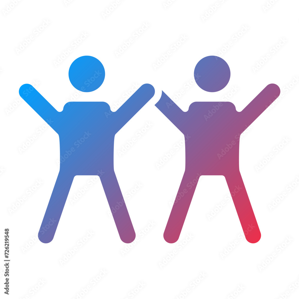 Colleagues Icon Style Colleagues Icon Style