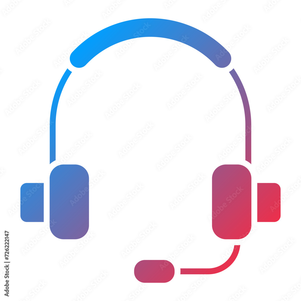 Headset Icon Style Headset Icon Style