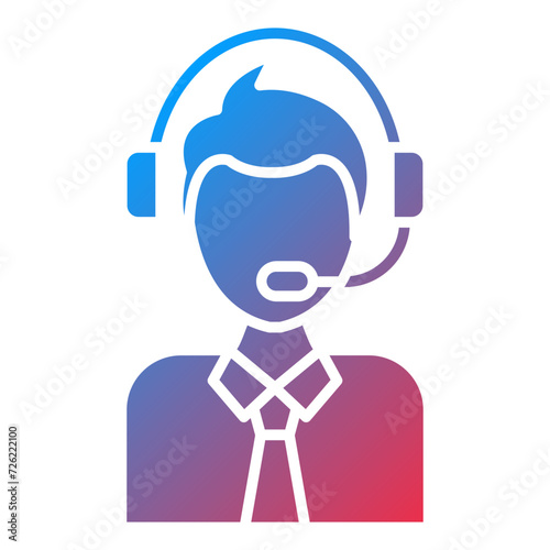 Customer Service Icon Style