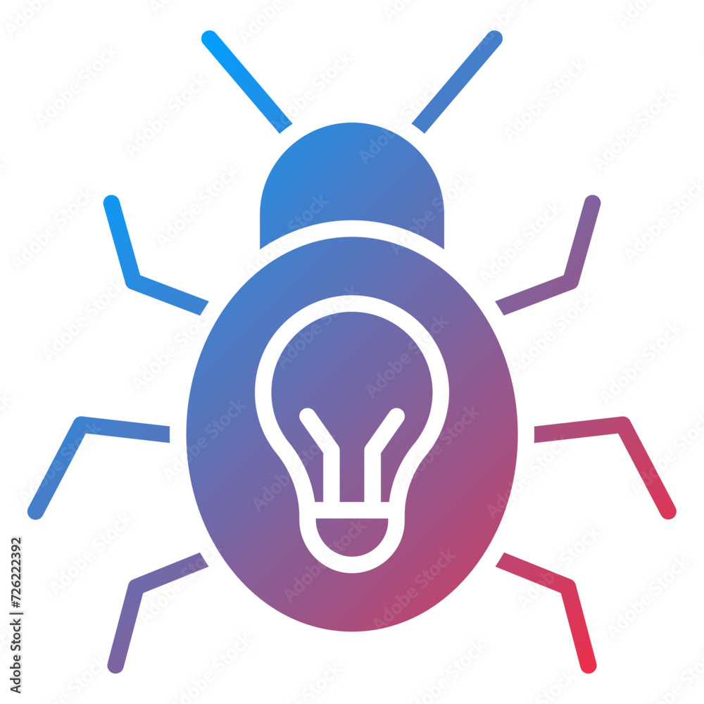 Bioluminescence Icon Style Bioluminescence Icon Style