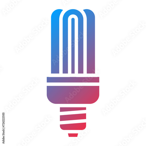 Fluorescent Lamp Icon Style