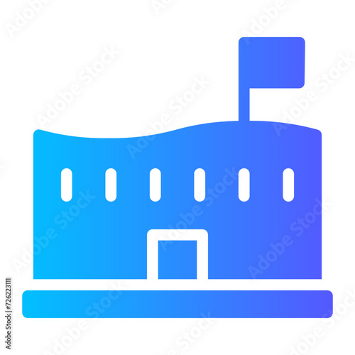 stadium gradient icon