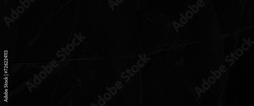 Vector black plaster walls are ideal for background, blank concrete wall black color for texture background, black wall with cement floor. 