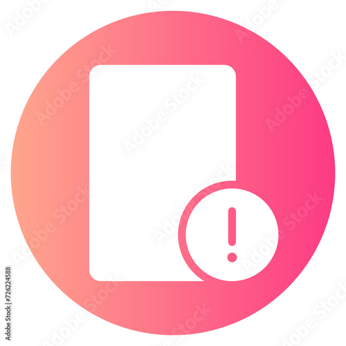 violation gradient icon