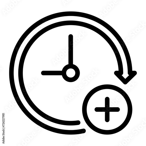 extra time line icon