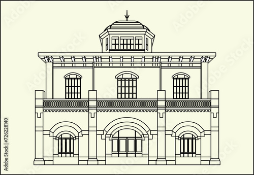 Tawang Old Train Station Semarang Indonesia
