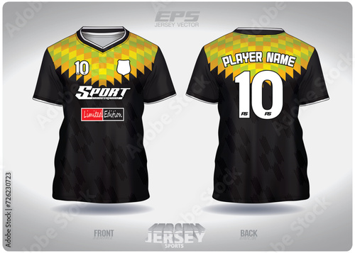 EPS jersey sports shirt vector.indian tribal shawl art pattern design, illustration, textile background for V-neck sports t-shirt, football jersey shirt.eps
