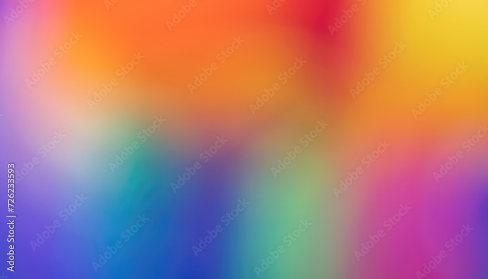 Abstract gradient colorful blurred background