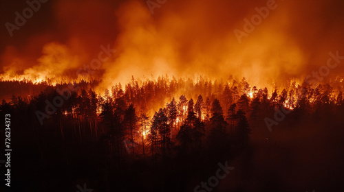 Incendio forestal photo