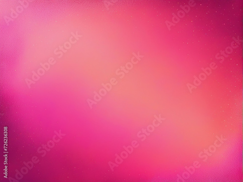 pink peach , template empty space shine bright light and glow , grainy noise grungy spray texture color gradient rough abstract retro vibe background
