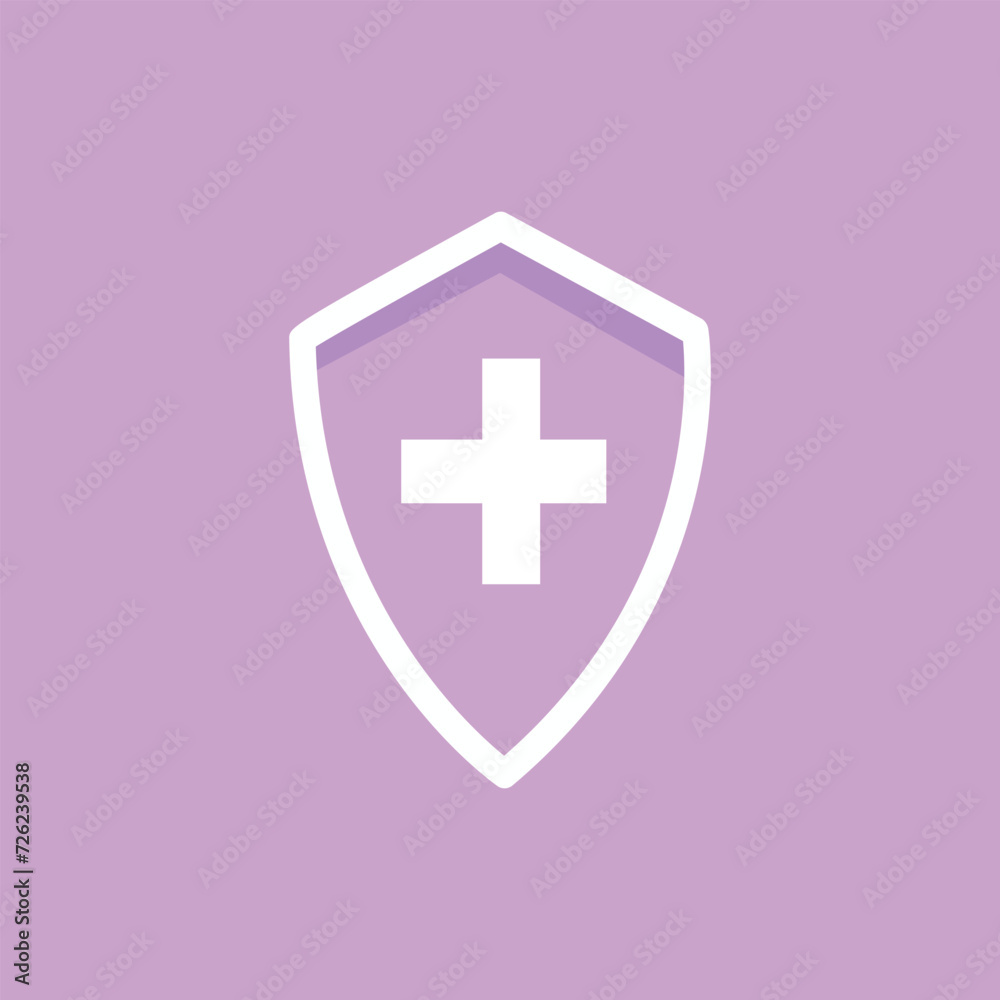 Fototapeta premium Medical Cross vector icons isolated. Vector isolated icons. Medicine health hospital collection of signs symbol. Vector abstract graphic design.