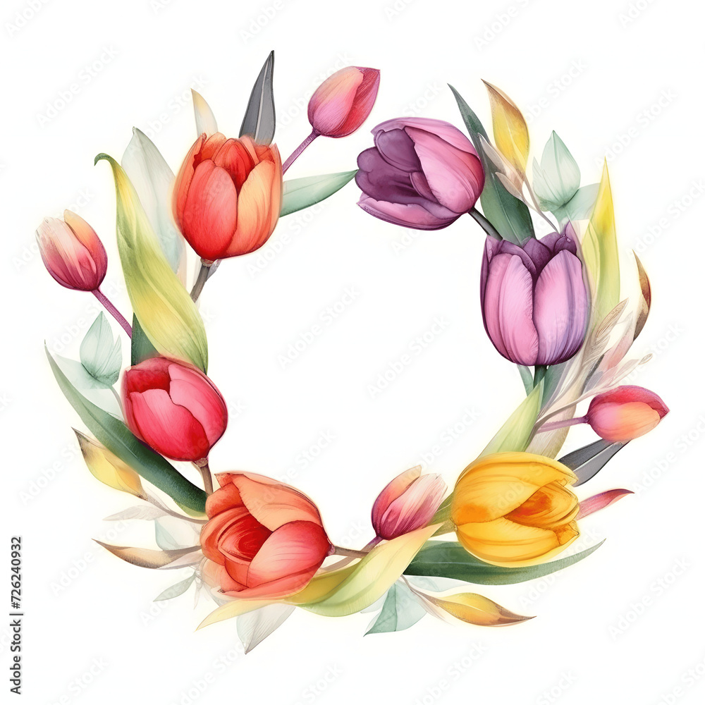 bouquet of tulips frame bouquet of tulips frame