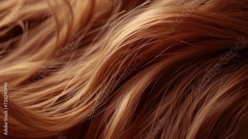 Closeup hair. Women s hairstyle. Hair texture 