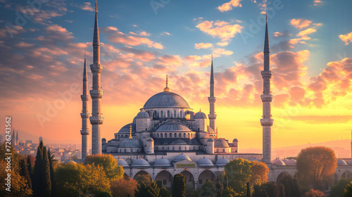 Blue Mosque in the morning