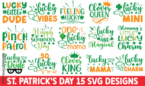 St. Patrick's Day SVG Cut Files Bundle -St Patrick's day SVG, St Patrick's Day Bundle SVG, Patrick's Day Bundle SVG, Lucky SVG Bundle
